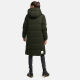 Navahoo Wintertanz Damen Winterjacke Olive Größe S - Gr. 36