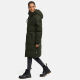 Navahoo Wintertanz Damen Winterjacke Olive Größe S - Gr. 36