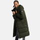 Navahoo Wintertanz Damen Winterjacke Olive Größe S - Gr. 36
