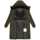 Navahoo Wintertanz Damen Winterjacke Olive Größe S - Gr. 36