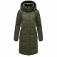 Navahoo Wintertanz Damen Winterjacke Olive Größe M - Gr. 38