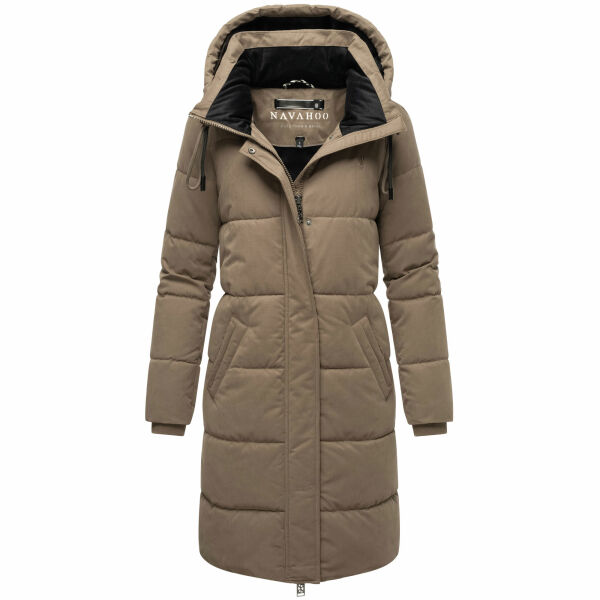 Navahoo Wintertanz Damen Winterjacke Stone Brown Größe S - Gr. 36