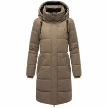 Navahoo Wintertanz Damen Winterjacke Stone Brown Größe S - Gr. 36