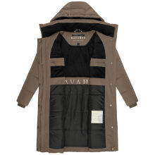 Navahoo Wintertanz Damen Winterjacke Stone Brown Größe S - Gr. 36