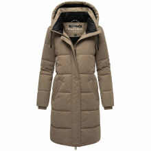 Navahoo Wintertanz Damen Winterjacke Stone Brown Gr&ouml;&szlig;e L - Gr. 40