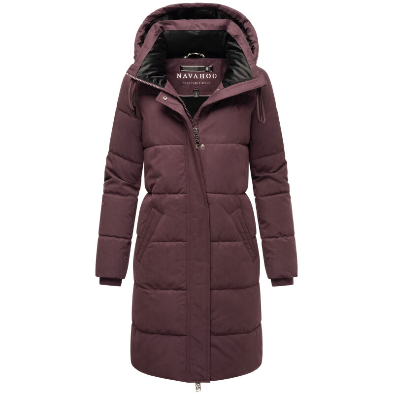 Navahoo Wintertanz Damen Winter Steppjacke Dusty Plum