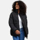 Navahoo Schokolinaa Damen Winter Steppjacke Schwarz Größe XXL - Gr. 44