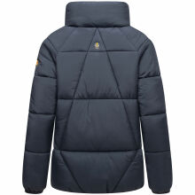 Navahoo Schokolinaa Damen Winter Steppjacke Navy Größe XS - Gr. 34