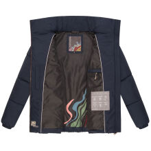 Navahoo Schokolinaa Damen Winter Steppjacke Navy Größe XS - Gr. 34