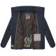 Navahoo Schokolinaa Damen Winter Steppjacke Navy Größe XS - Gr. 34