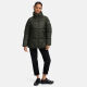 Navahoo Schokolinaa Damen Winter Steppjacke Olive Größe XS - Gr. 34