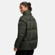 Navahoo Schokolinaa Damen Winter Steppjacke Olive Größe XS - Gr. 34