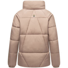 Navahoo Schokolinaa Damen Winter Steppjacke Taupe Grey Gr&ouml;&szlig;e S - Gr. 36