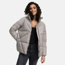 Navahoo Schokolinaa Damen Winter Steppjacke Light Grey Gr&ouml;&szlig;e XL - Gr. 42