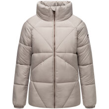 Navahoo Schokolinaa Damen Winter Steppjacke Light Grey Gr&ouml;&szlig;e XL - Gr. 42