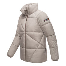 Navahoo Schokolinaa Damen Winter Steppjacke Light Grey Gr&ouml;&szlig;e XL - Gr. 42