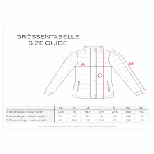 Navahoo Schokolinaa Damen Winter Steppjacke Light Grey Größe XXL - Gr. 44