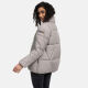 Navahoo Schokolinaa Damen Winter Steppjacke Light Grey Größe XXL - Gr. 44