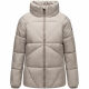 Navahoo Schokolinaa Damen Winter Steppjacke Light Grey Größe XXL - Gr. 44