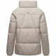 Navahoo Schokolinaa Damen Winter Steppjacke Light Grey Größe XXL - Gr. 44