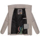 Navahoo Schokolinaa Damen Winter Steppjacke Light Grey Größe XXL - Gr. 44