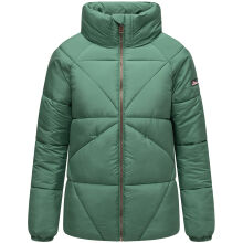 Navahoo Schokolinaa Damen Winter Steppjacke Dusty Green Gr&ouml;&szlig;e XL - Gr. 42