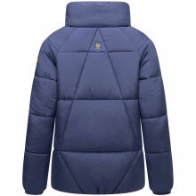 Navahoo Schokolinaa Damen Winter Steppjacke Blue Violet Größe XXL - Gr. 44