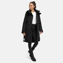 Marikoo Anoukaa Damen Winterjacke Schwarz Größe XXXL - Gr. 46