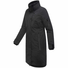 Marikoo Anoukaa Damen Winterjacke Schwarz Größe XXXL - Gr. 46