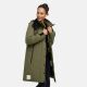 Marikoo Anoukaa Damen Winterjacke Olive Forest Größe XXL - Gr. 44