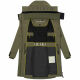 Marikoo Anoukaa Damen Winterjacke Olive Forest Größe XXL - Gr. 44
