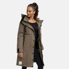 Marikoo Anoukaa Damen Winterjacke Stone Brown Größe S - Gr. 36