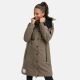 Marikoo Anoukaa Damen Winterjacke Stone Brown Größe S - Gr. 36
