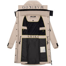 Marikoo Anoukaa Damen Winterjacke Light Taupe Gr&ouml;&szlig;e L - Gr. 40
