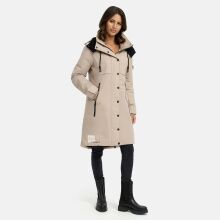 Marikoo Anoukaa Damen Winterjacke Light Taupe Größe XXL - Gr. 44