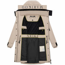 Marikoo Anoukaa Damen Winterjacke Light Taupe Größe XXL - Gr. 44