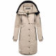 Marikoo Anoukaa Damen Winterjacke Light Taupe Größe XXL - Gr. 44