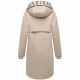 Marikoo Anoukaa Damen Winterjacke Light Taupe Größe XXL - Gr. 44
