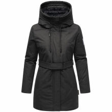 Navahoo Eishauch Damen Winterjacke Schwarz Größe L - Gr. 40