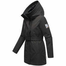 Navahoo Eishauch Damen Winterjacke Schwarz Größe L - Gr. 40