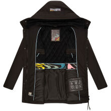 Navahoo Eishauch Damen Winterjacke Schwarz Größe L - Gr. 40