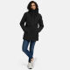 Navahoo Eishauch Damen Winterjacke Schwarz Größe L - Gr. 40