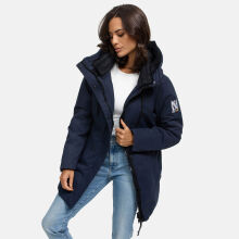Navahoo Eishauch Damen Winterjacke Navy Größe M - Gr. 38