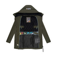 Navahoo Eishauch Damen Winterjacke Dark Olive Größe S - Gr. 36