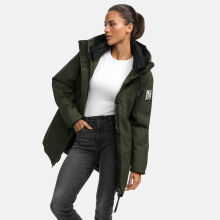 Navahoo Eishauch Damen Winterjacke Dark Olive...