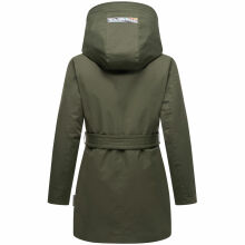 Navahoo Eishauch Damen Winterjacke Dark Olive Größe XL - Gr. 42