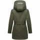Navahoo Eishauch Damen Winterjacke Dark Olive Größe XL - Gr. 42
