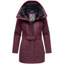 Navahoo Eishauch Damen Winterjacke Wine Größe S - Gr. 36