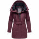 Navahoo Eishauch Damen Winterjacke Wine Größe S - Gr. 36