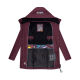 Navahoo Eishauch Damen Winterjacke Wine Größe S - Gr. 36